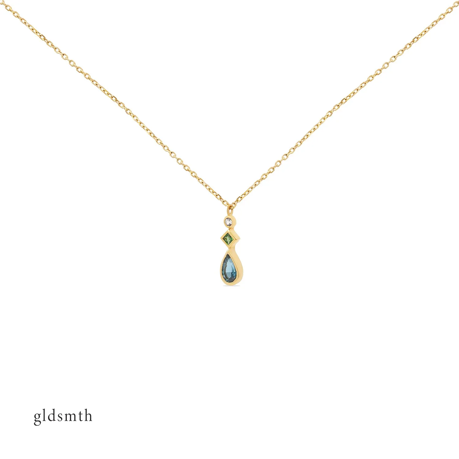 10k Gold Elizabeth Necklace