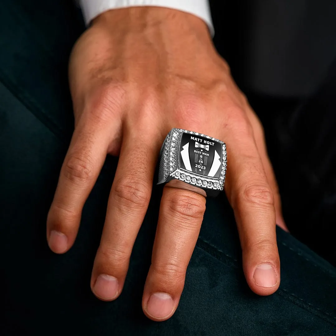 Best Man Custom Championship Ring