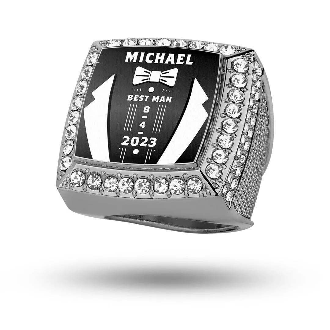 Best Man Custom Championship Ring