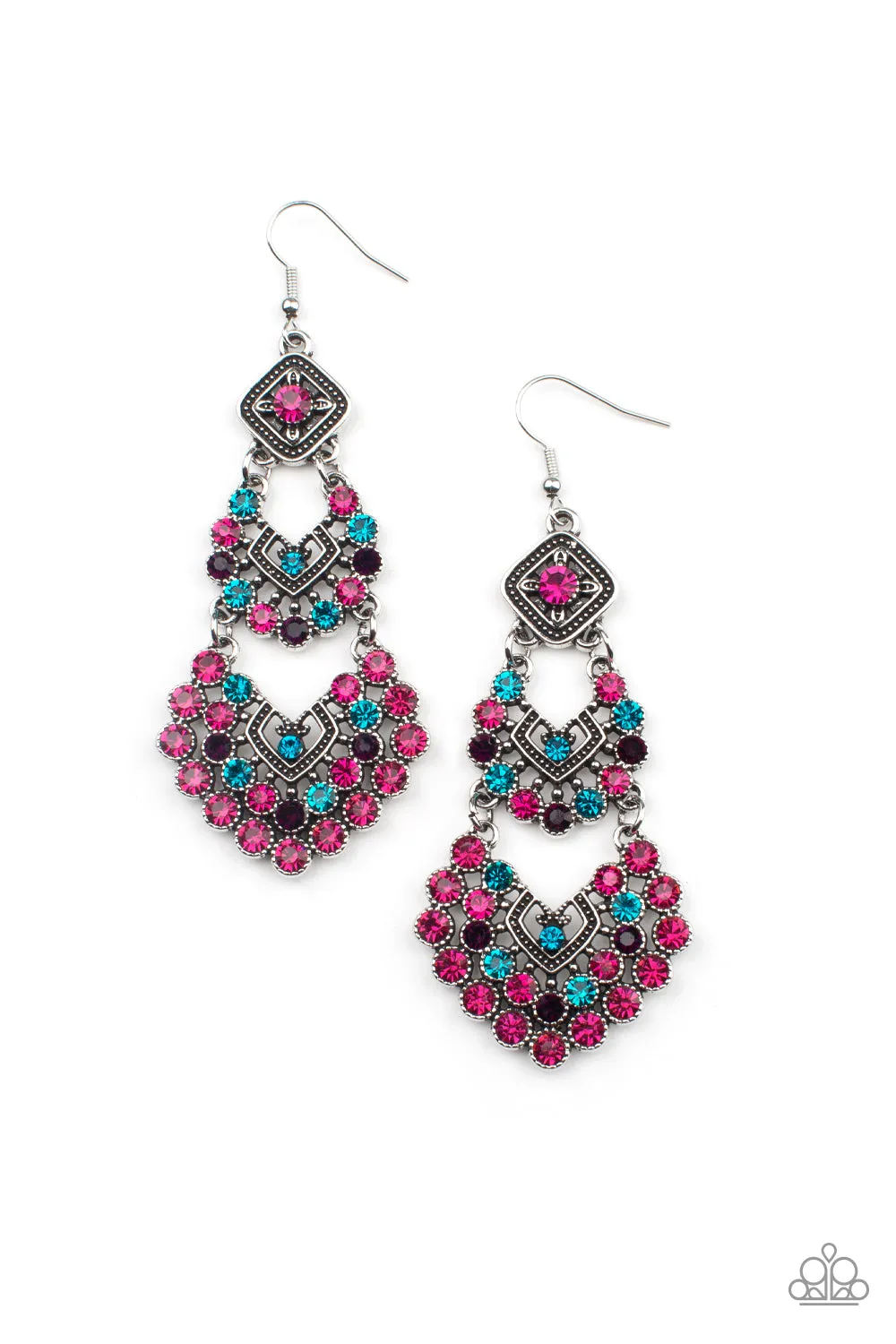 Earrings All For The GLAM - Multi E306