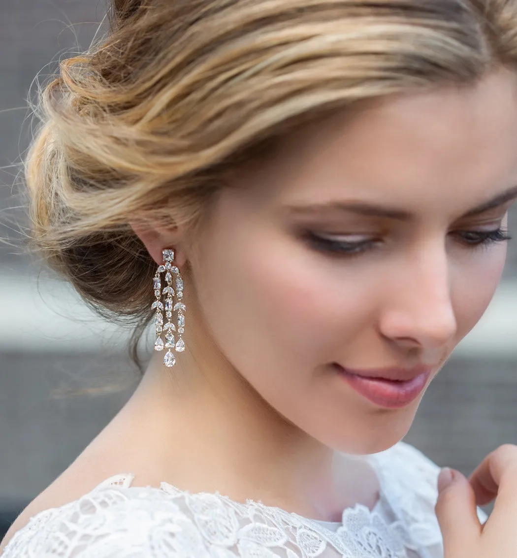 Fleur Chandelier Earrings