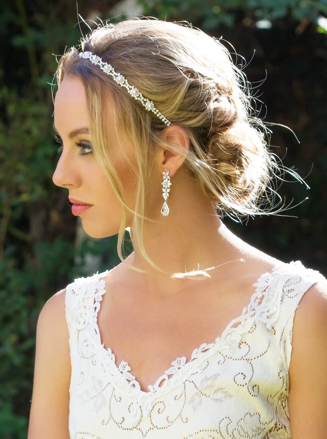 Fleur Teardrop Earrings
