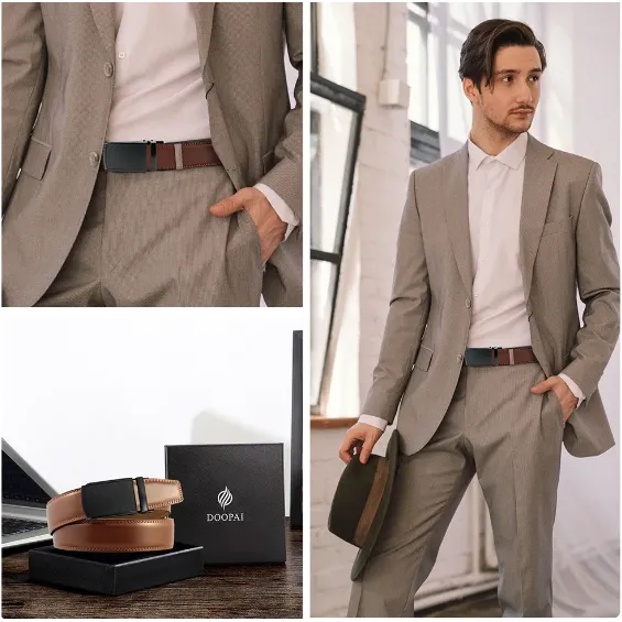 Leder-Riemen Luxus für Herren Viele Farben, Eine Klasse