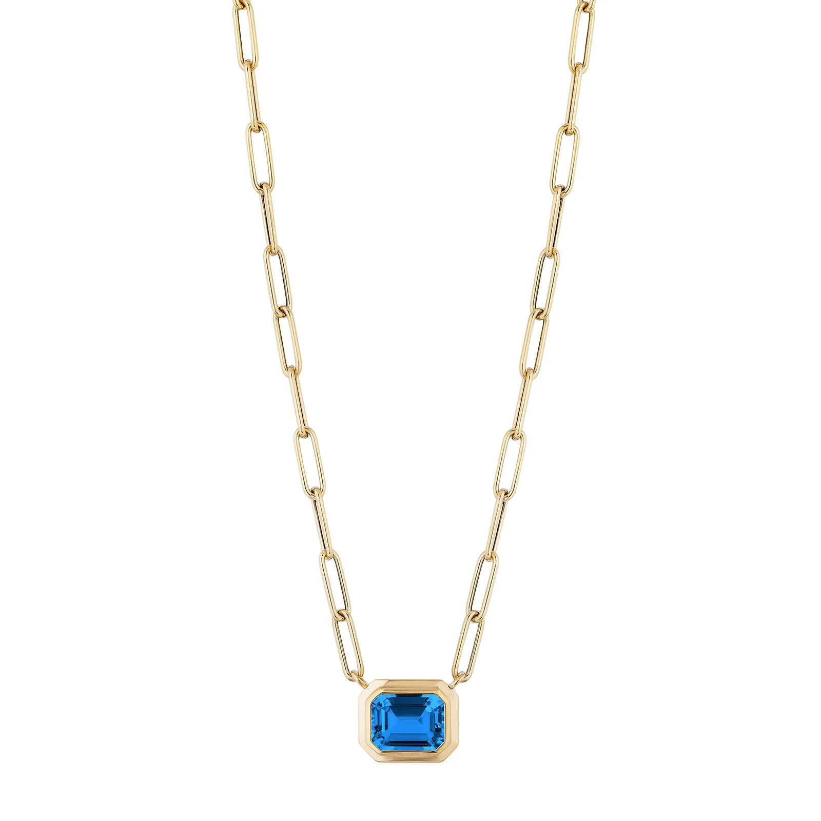London Blue Topaz Manhattan Pendant