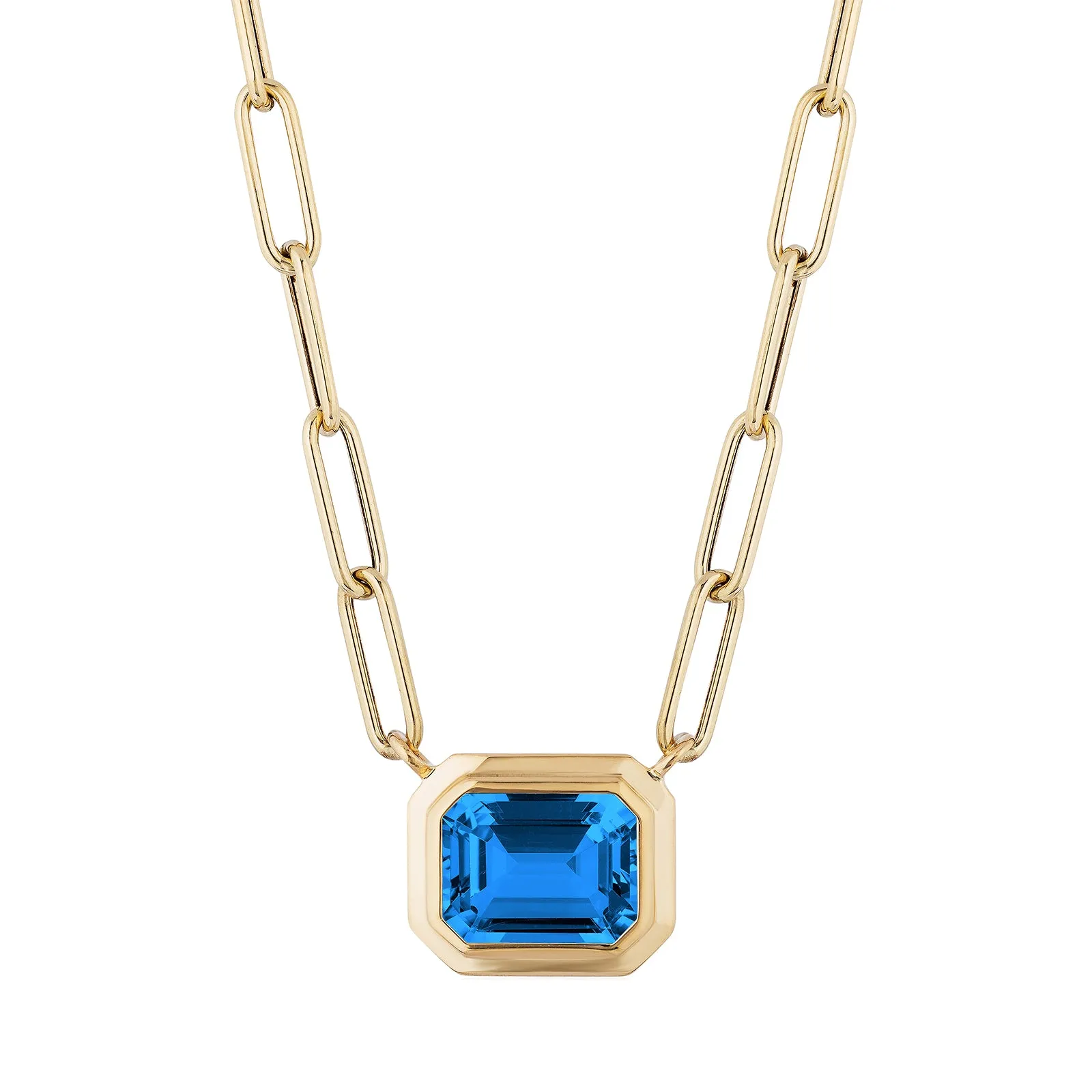 London Blue Topaz Manhattan Pendant