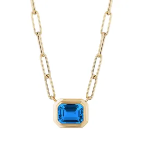 London Blue Topaz Manhattan Pendant