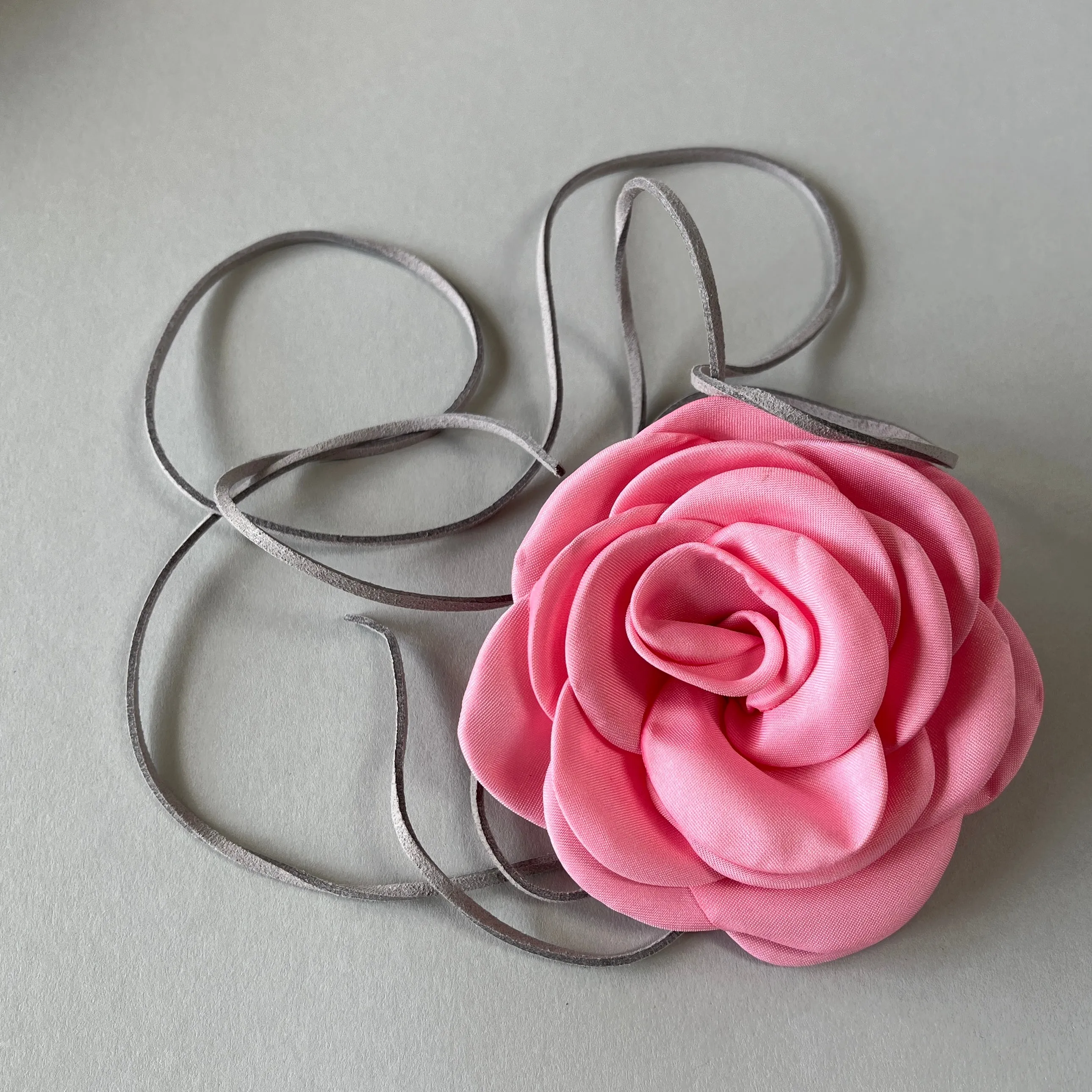 Multiflower - Satin - 9 cm - Light Pink