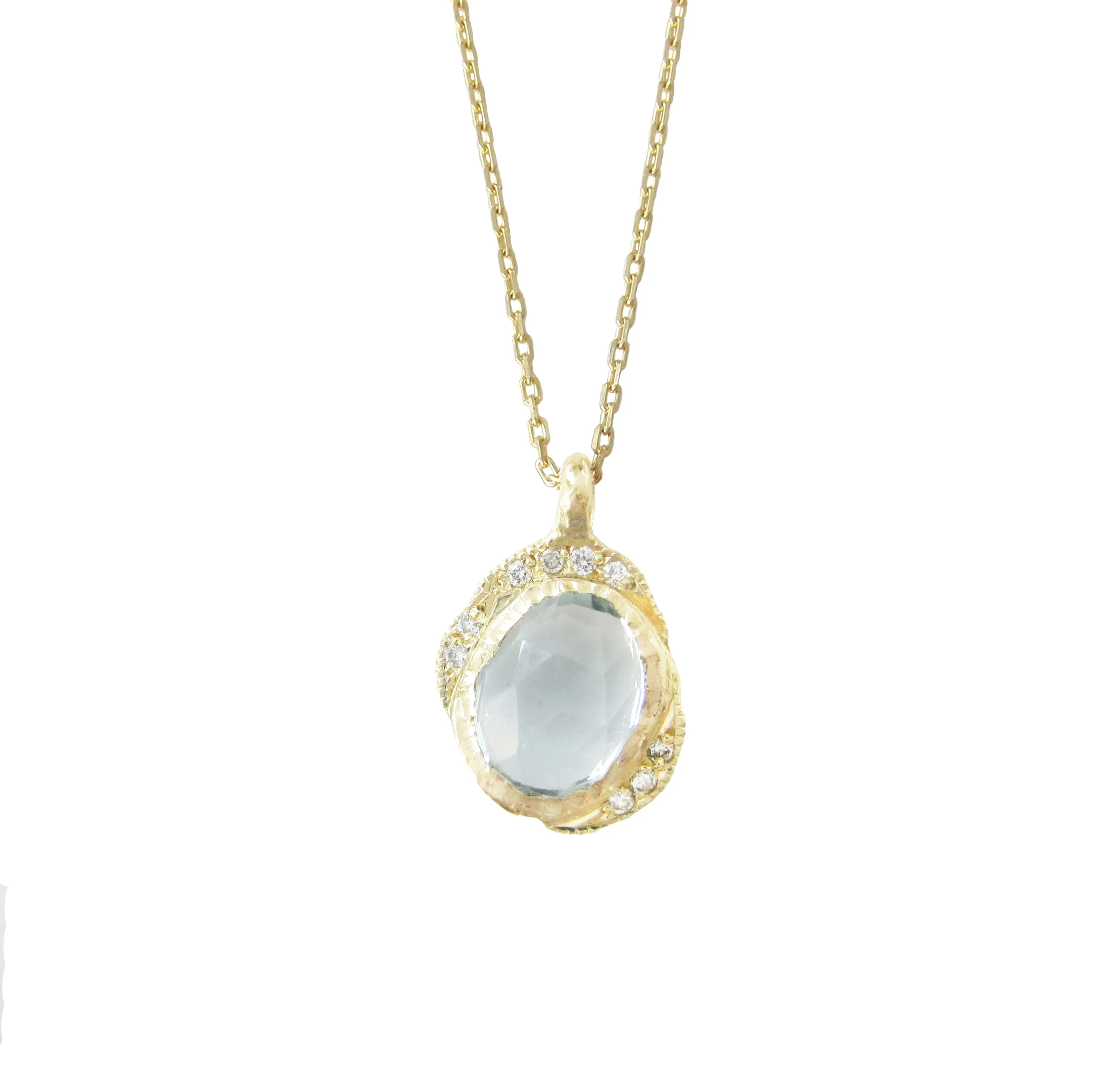 Oasis Blue Topaz Necklace