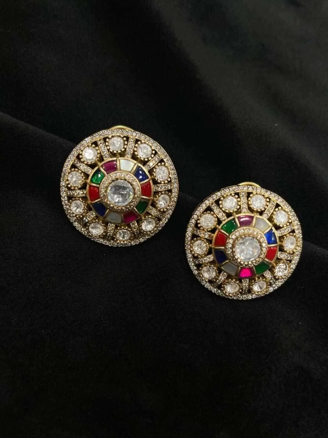 Polki Studs