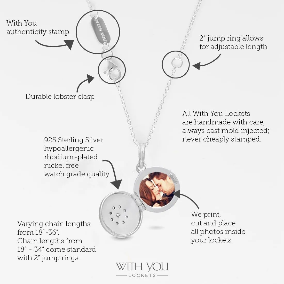 Roxy Locket Necklace