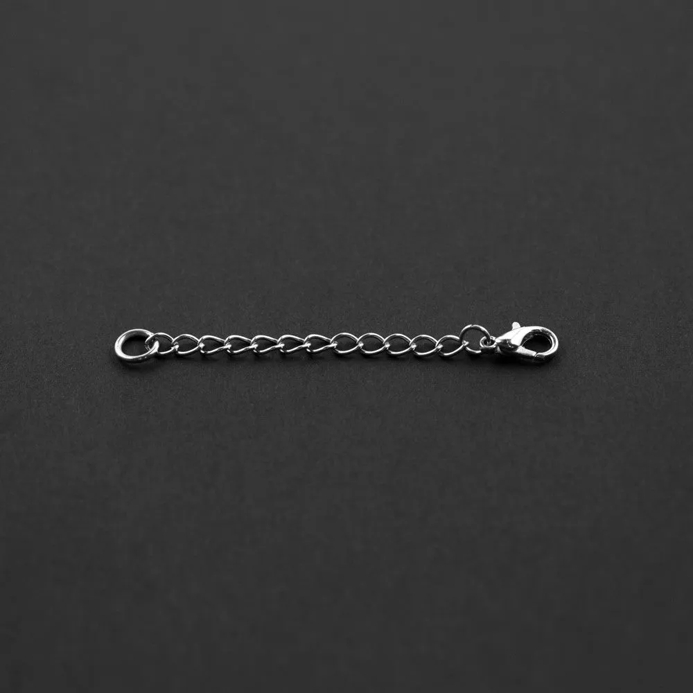 Silver Tone Extender Chain