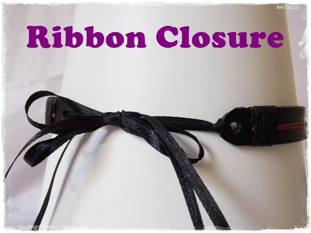 Square Knot Leather Collar