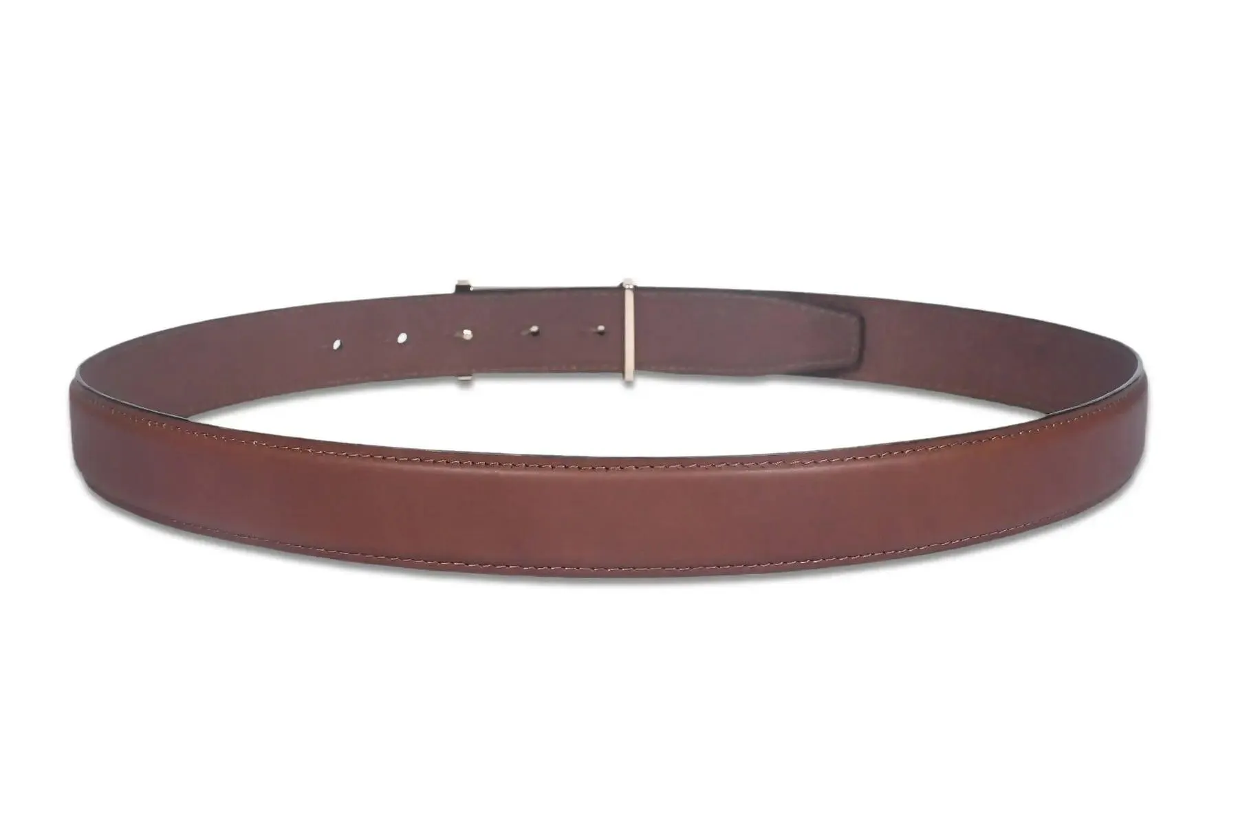 Top Notch Profile Genuine Leather Belt For Men - 1.25 inch Width, Color (Tan) (TP0042)