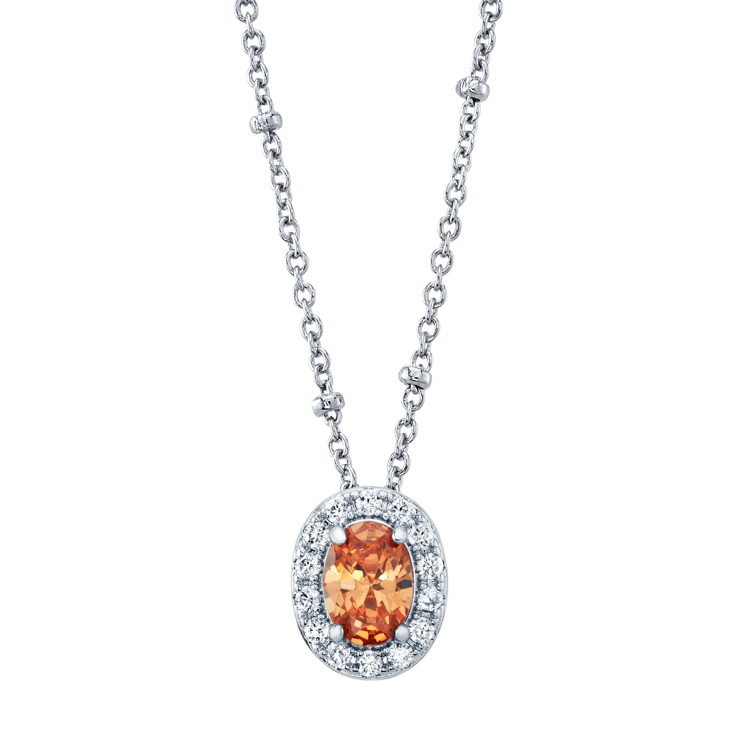 Topaz Birthstone Necklace