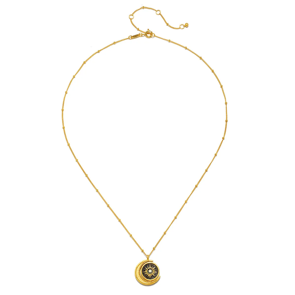 United in Light Spinning Pendant Necklace