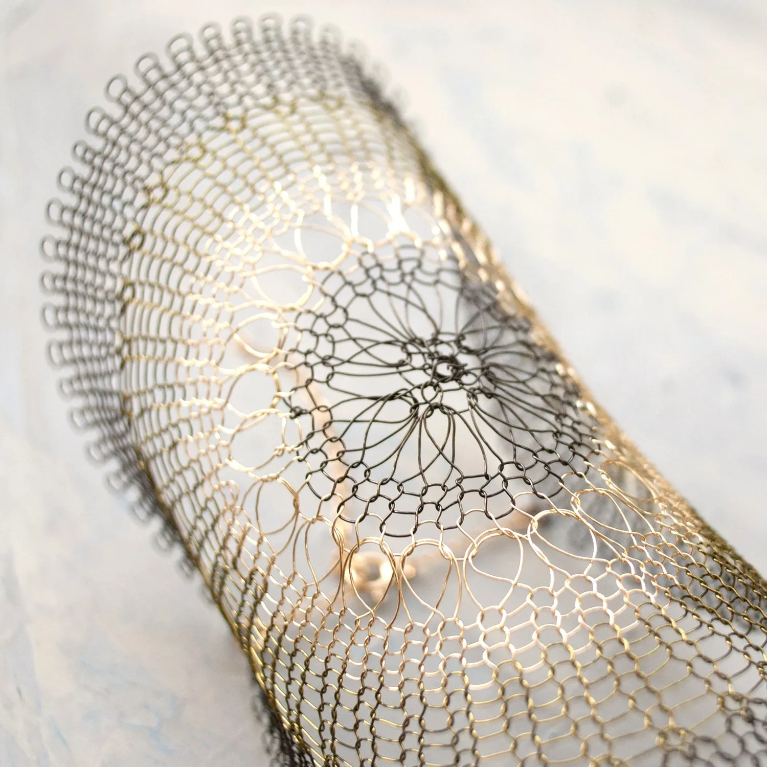 Wire Tatoo Mesh Bracelet